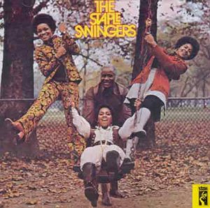 The Staple Singers album cover featuring family members in outdoor attire.