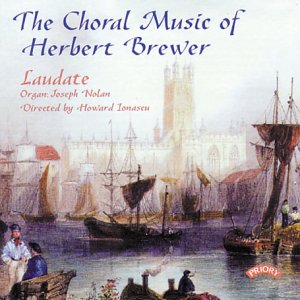 CD cover featuring a painting of boats on a river with a cathedral.