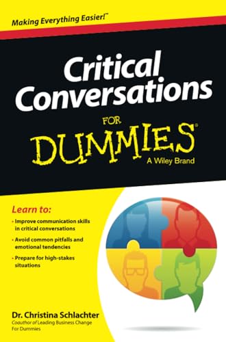 Critical Conversations For Dummies