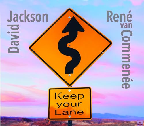 CD cover: winding road sign with "Keep Your Lane" text.