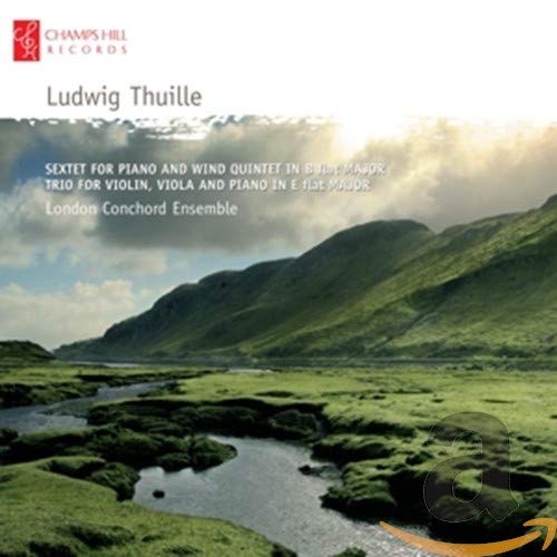 CD cover: mountainous landscape with text naming composer Ludwig Thuille.