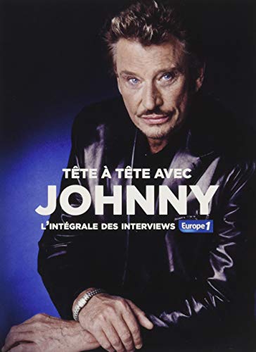 CD cover featuring a portrait of Johnny Hallyday with white text.