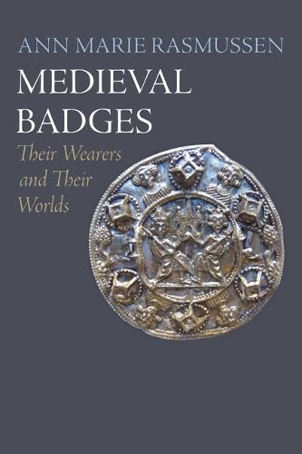 Book cover: "Medieval Badges" featuring a silver pilgrim badge image.