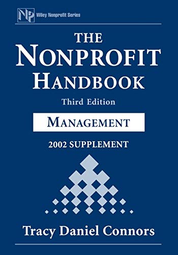 The Nonprofit Handbook: Management 2002 Supplement