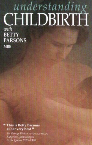DVD cover: woman supporting a newborn baby, text “Understanding Childbirth.”