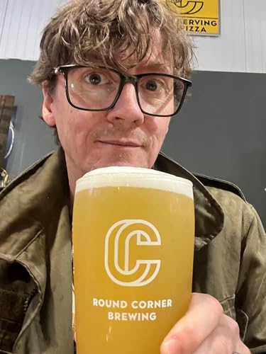 A book with a beer-related cover, likely featuring a guide to breweries and beers.