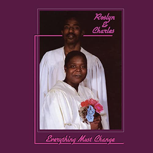 Roslyn & Charles album cover featuring a portrait of a couple.