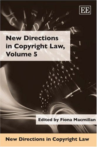 New Directions in Copyright Law