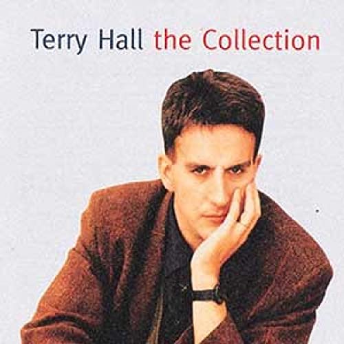 CD cover featuring portrait of Terry Hall with hand to cheek.