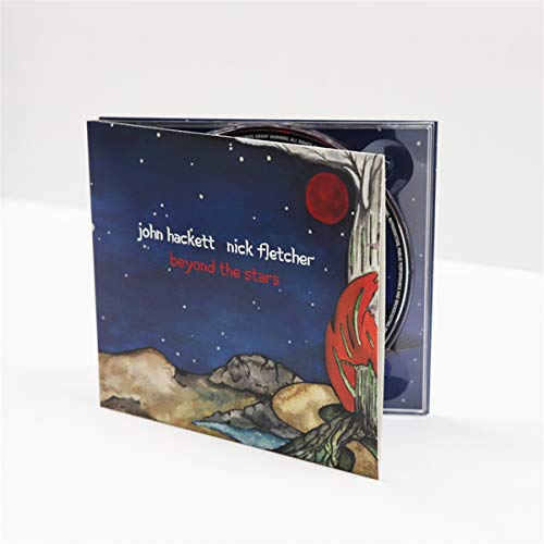 CD cover for Beyond The Stars featuring a starry night and rocky landscape.
