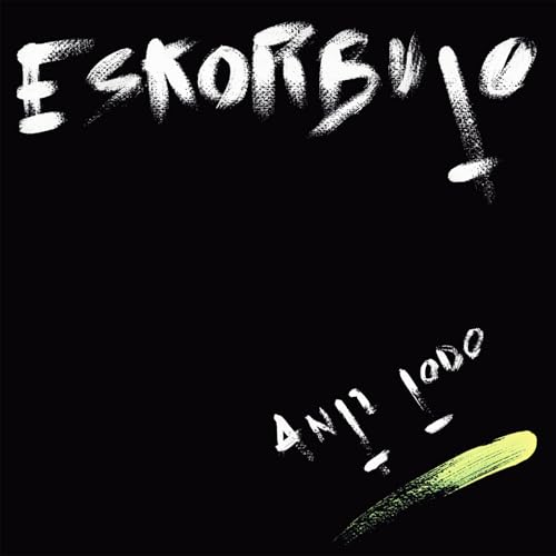 Black album cover with white āESKORBUTOā text and yellow streak.