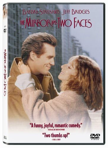 DVD cover for "The Mirror Has Two Faces" featuring Streisand and Bridges.
