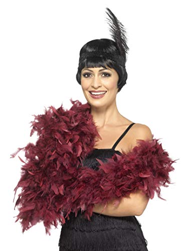 Smiffys 45193 Deluxe Boa, Red, One Size