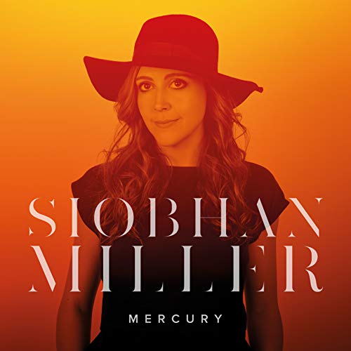 Siobhan Miller album cover, woman in a hat against an orange background.