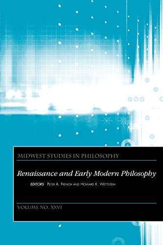 Renaissance and Early Modern Philosophy