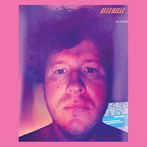 CD cover for Elle Belle’s “No Signal” featuring a portrait of a man.