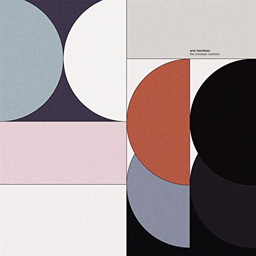 Album cover with overlapping circles in muted blue, red, and black tones.
