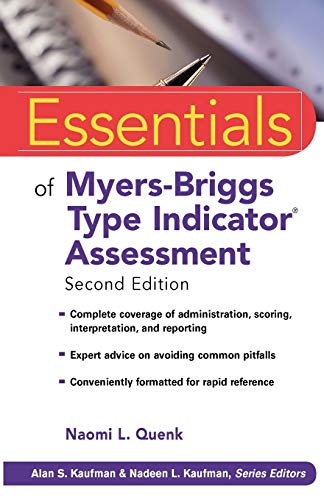 Essentials Myers-Briggs Type Indicator Assessment: 66 (Essentials of Psychological Assessment)