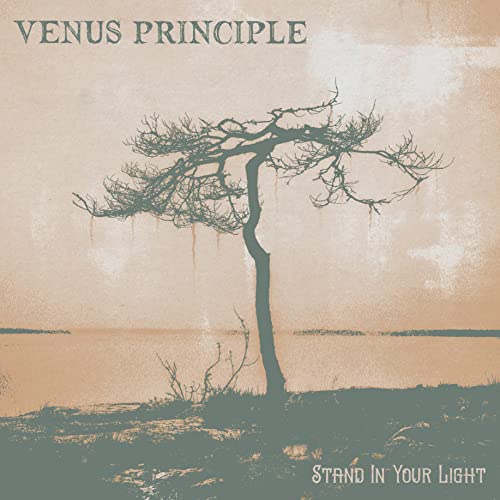 CD cover: lone, silhouetted tree against a pale orange and blue sky.