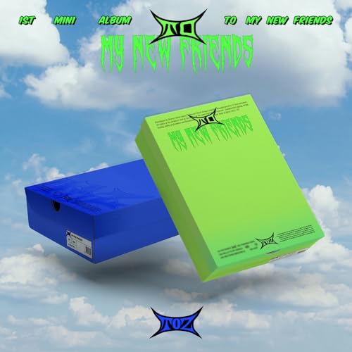 Toz album “To My New Friends” CD packaging in blue and green.
