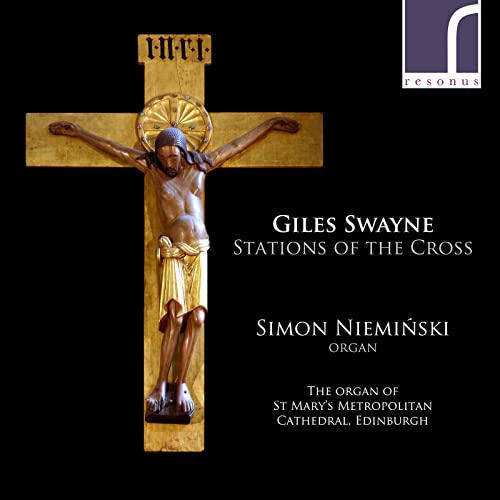 CD cover featuring a wooden crucifix against a black background.