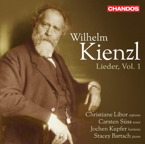 CD cover featuring a portrait of composer Wilhelm Kienzl and performer names.