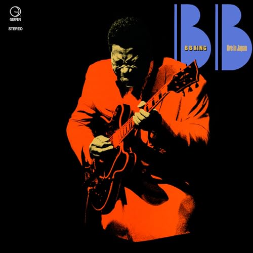 B.B. King album cover: portrait of a guitarist with his guitar.