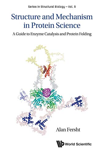 Book cover: “Structure and Mechanism in Protein Science” with protein illustration.