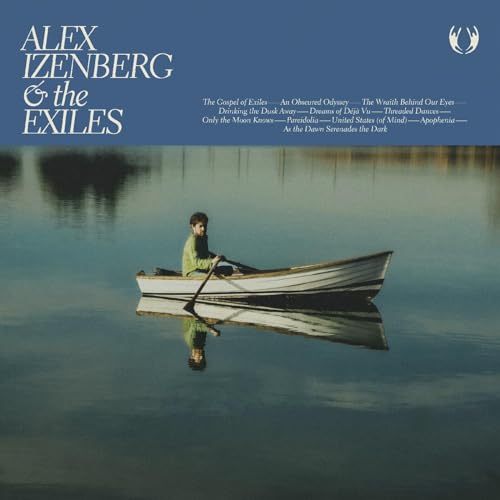 CD cover: Alex Izenberg & The Exiles, a person rowing a boat.