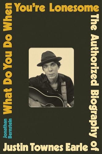 Book cover featuring a portrait of musician Justin Townes Earle with guitar.