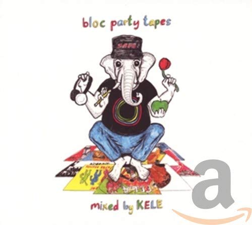CD cover: elephant wearing a hat and shirt, holding a flower.