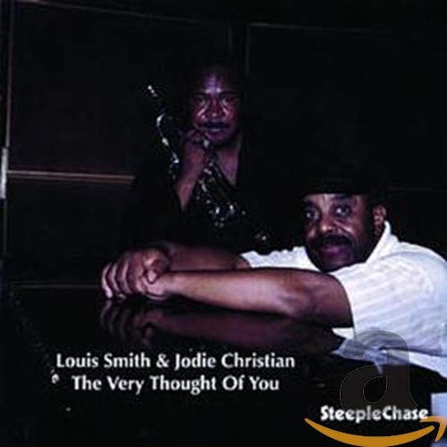 CD cover featuring Louis Smith with saxophone and Jodie Christian at piano.