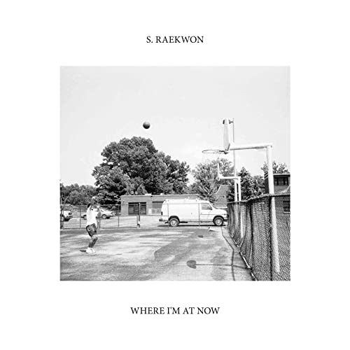 Raekwon album cover: a man playing basketball on an outdoor court.