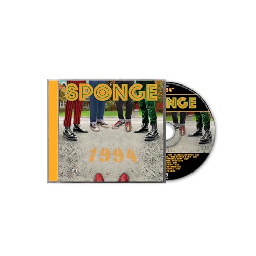 CD cover for Sponge’s “1994” album featuring a band photo and tracklist.