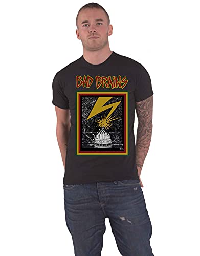 Plastic Head Bad Brains Bad Brains Men's T-Shirt Black X-Large