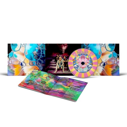 Kula Shaker “Natural Magick” CD case with colorful, psychedelic artwork.