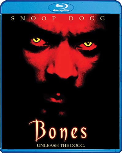Bones" Blu-ray cover featuring Snoop Dogg with glowing yellow eyes.