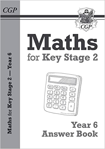 KS2 Maths Answers for Year 6 Textbook (CGP KS2 Maths)