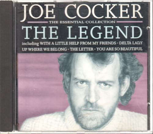 Joe Cocker CD cover featuring a portrait of the singer.