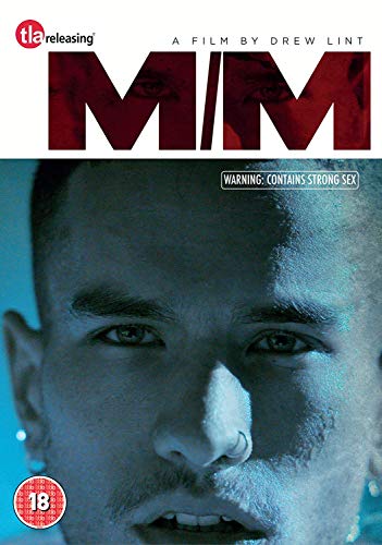 DVD cover for film "M/M" featuring a close-up of a man’s face.