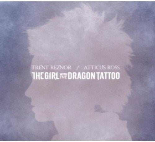 CD cover for "The Girl With the Dragon Tattoo" soundtrack, profile portrait.
