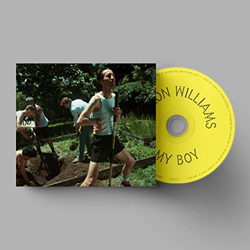 CD cover for Marlon Williams’ “My Boy” featuring men digging in a field.