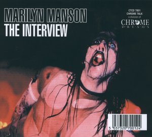 CD cover featuring Marilyn Manson in dramatic makeup and pose, barcode visible.