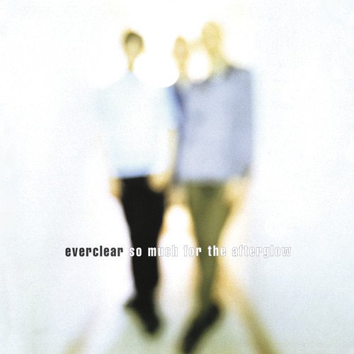 Blurred image of two people walking away, album cover for Everclear.