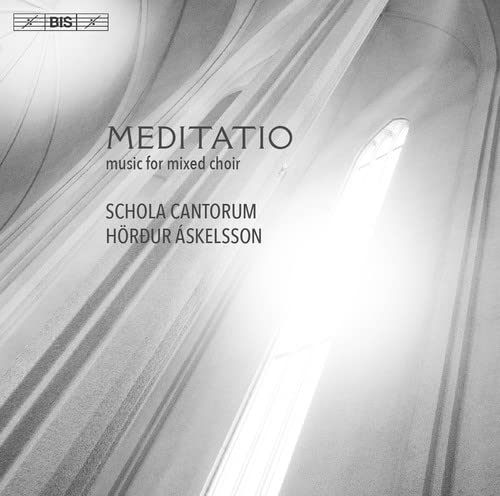 CD cover for “Meditatio” by Schola Cantorum and Hörður Áskelsson.