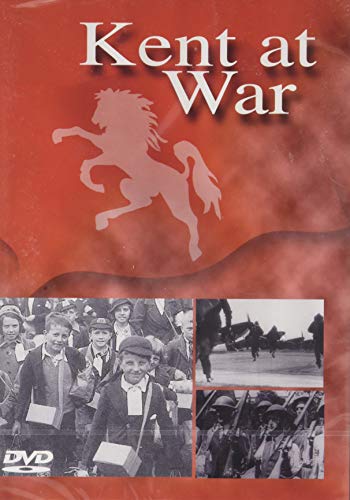 Kent at War" DVD cover with historical images of wartime Britain.