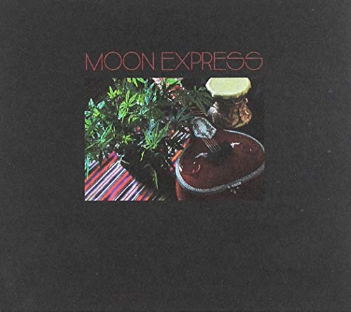 CD cover: dark background, plants, drums, and red geometric patterns.