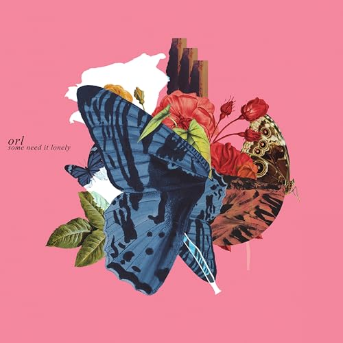 Album cover featuring butterflies and flowers in a collage style.