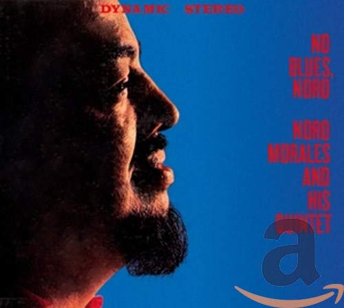 CD cover featuring a close-up portrait of Noro Morales, with red text.
