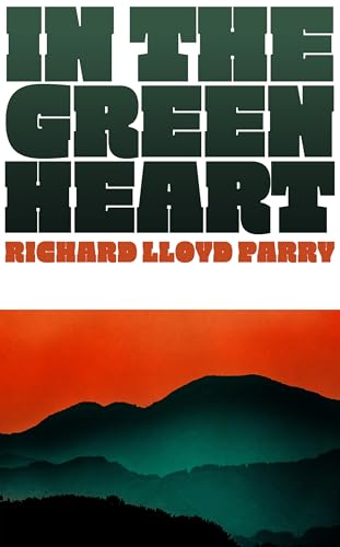 Book cover with bold green title and landscape silhouette below.